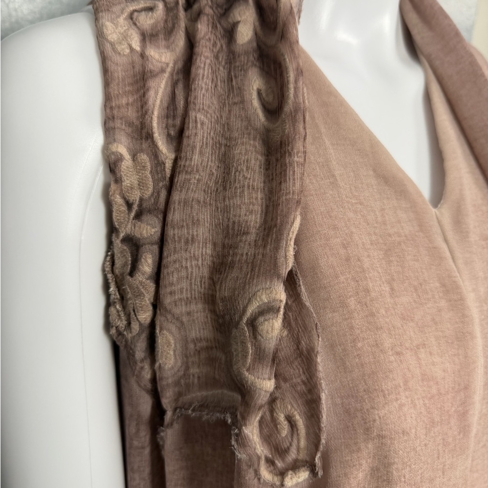Revelation Sleeveless Silk Blend Maxi Dress - Picture 10 of 10